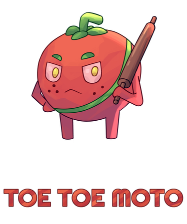 Toe Toe Moto Merch Design