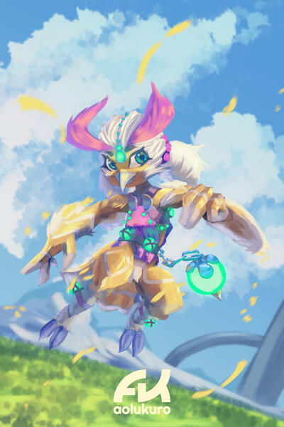 Avian Character: Taiga